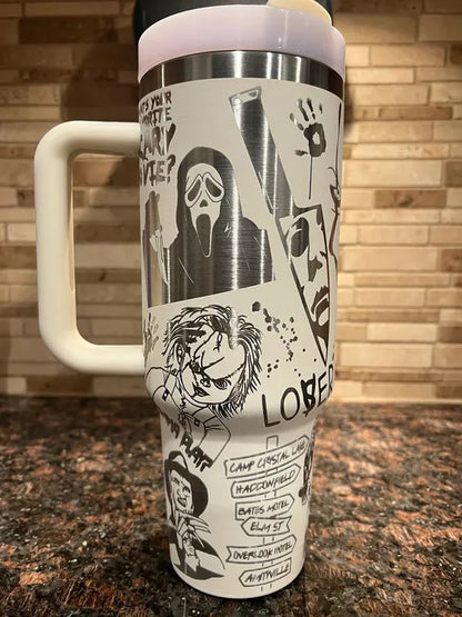 Horror Lover 40oz Tumbler - Engraved TW65