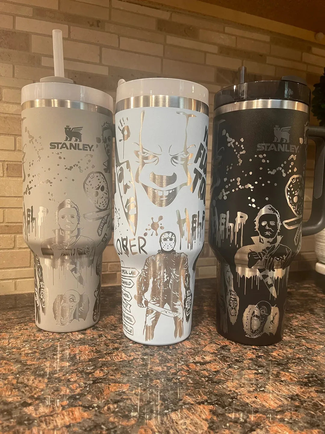 Horror Lover 40oz Tumbler - Engraved TW64