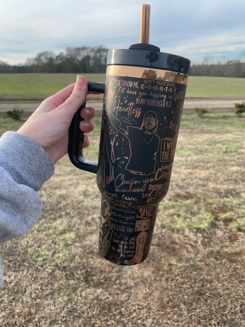 Wallen 40oz Tumbler TW75 - Gift For Country Music Fan