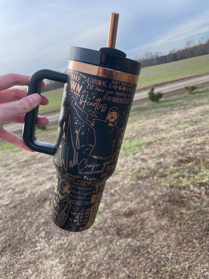 Wallen 40oz Tumbler TW75 - Gift For Country Music Fan