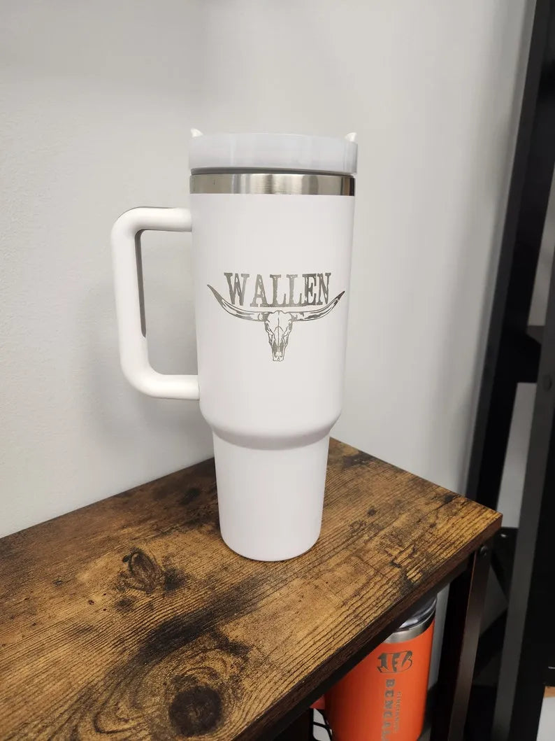 Wallen 40oz Tumbler TW83 - Gift For Country Music Fan