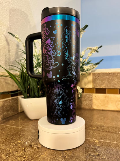 Mouse Disney Parks Best Day Ever Engraved Tumbler 40oz