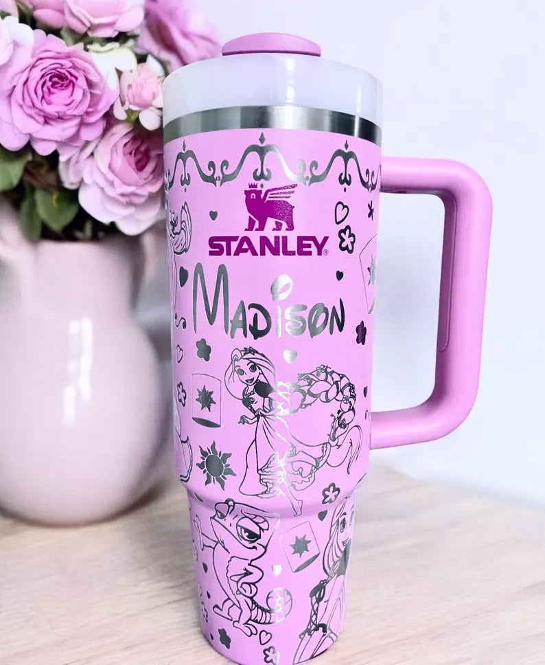 Tangled Engraved Tumbler 40oz