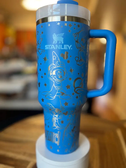 Mouse Sorcerer Engraved Tumbler 40oz