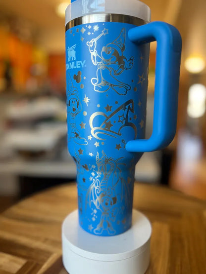 Mouse Sorcerer Engraved Tumbler 40oz