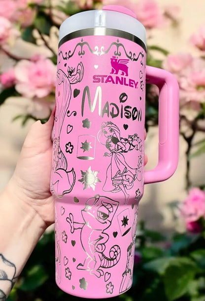 Tangled Engraved Tumbler 40oz