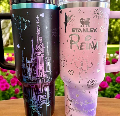 Magic Castle Personalized Name Engraved Tumbler 40oz
