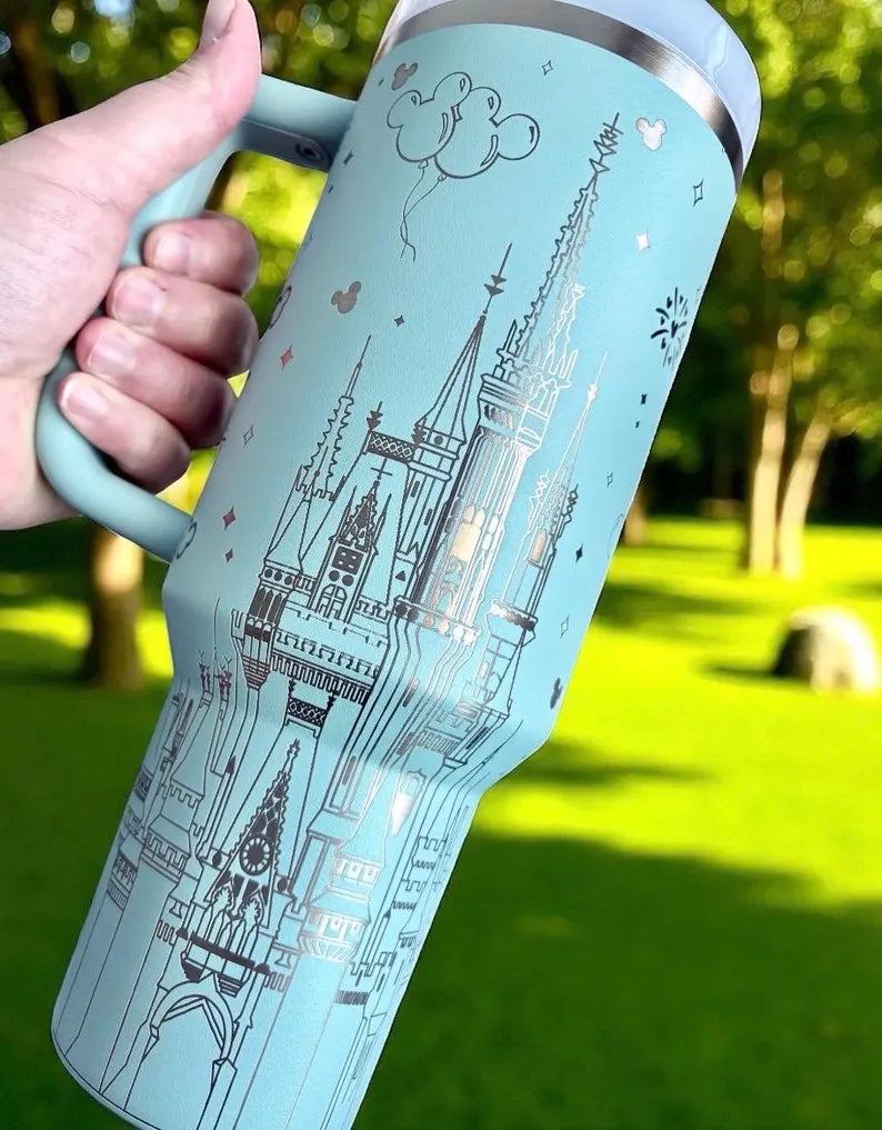 Magic Castle Personalized Name Engraved Tumbler 40oz