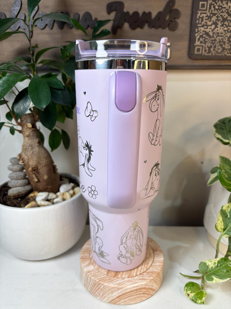 Eeyore Personalized Engraved Tumbler 40oz