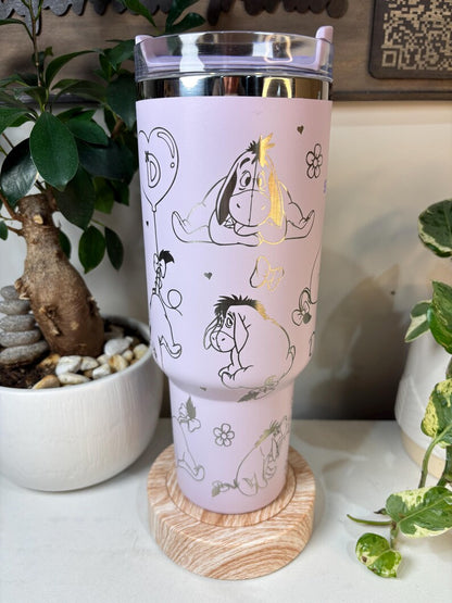 Eeyore Personalized Engraved Tumbler 40oz