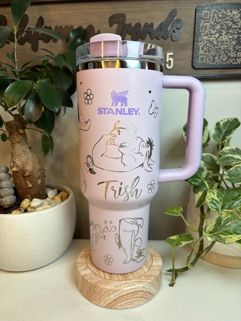 Eeyore Personalized Engraved Tumbler 40oz