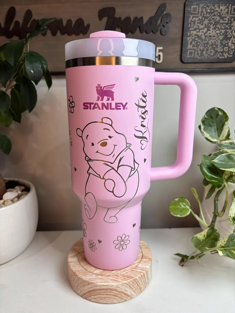 Winnie the Pooh Personalized Engraved Tumbler 40oz