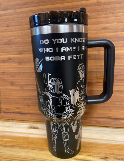 Mandalorian This Is The Way Engraved Tumbler- 407TTTB006