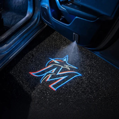 Baseball Car Door Projector Lights