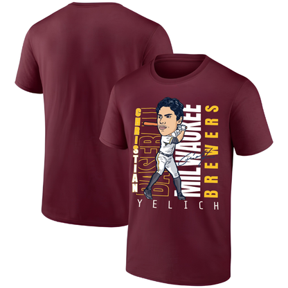 MIL 2026 Christian Yelich #22 One Side T-Shirt - Printed