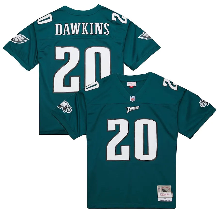 Brian Dawkins Philadelphia Eagles Mitchell & Ness Legacy Replica Jersey - Green