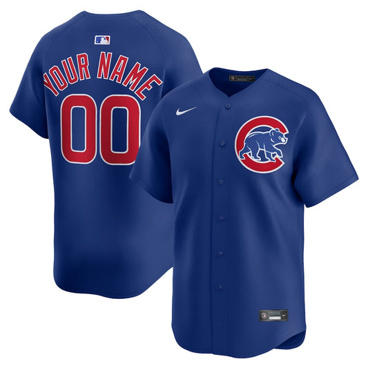 CHC Royal Alternate Limited Custom Jersey - All Stitched