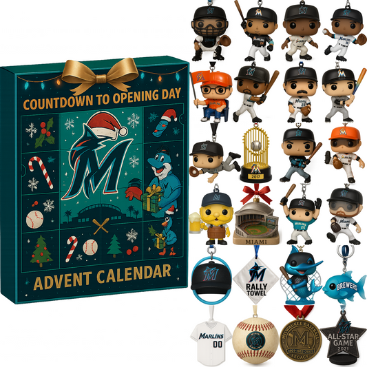 Miami Marlins Advent Calendar 2025 32TH ANNIVERSARY