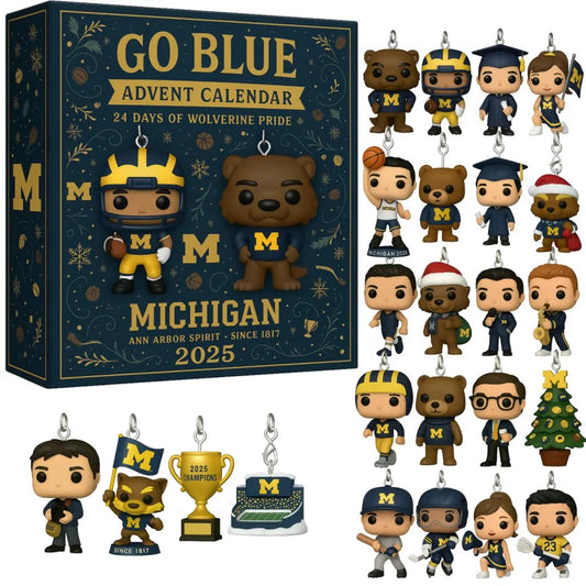 Michigan Wolverines Advent Calendar 2025