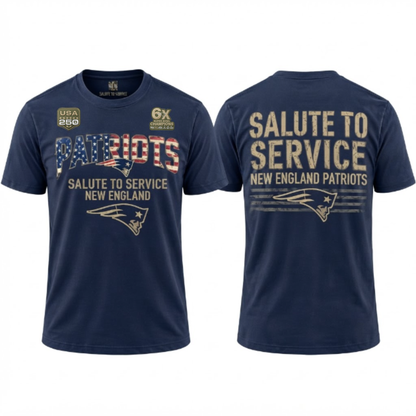 NE Salute To Service 2026 Edition T-Shirt - Printed