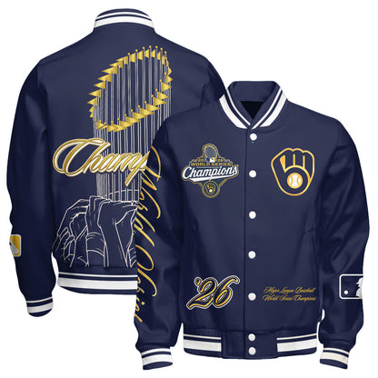 MIL 2026 WS Champions Limited Edition Varsity Jacket - Printed V2