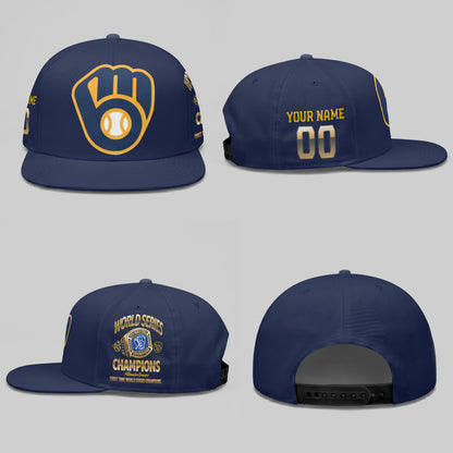 MIL 2026 World Series Champions Custom Snapback Cap - Printed V2
