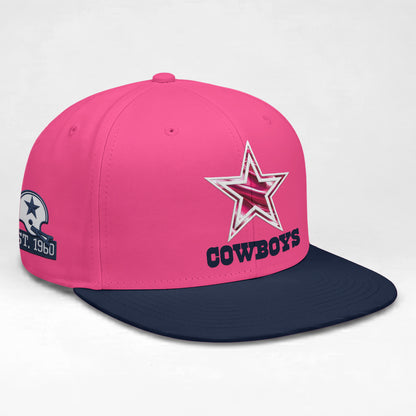 Dallas Cowboys Breast Cancer Awareness Edition Snapback Cap - Printed