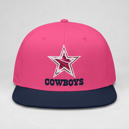 Dallas Cowboys Breast Cancer Awareness Edition Snapback Cap - Printed