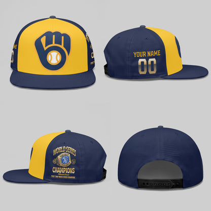 MIL 2026 World Series Champions Custom Snapback Cap - Printed V2