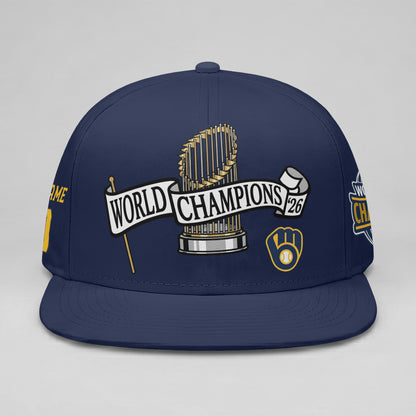 MIL 2026 WS Champions City Connect Personalized Snapback Cap - Printed V7