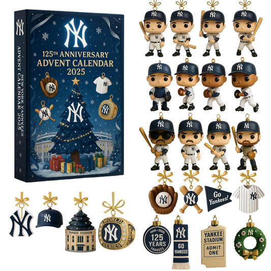 NYY Advent Calendar 2025 125TH ANNIVERSARY