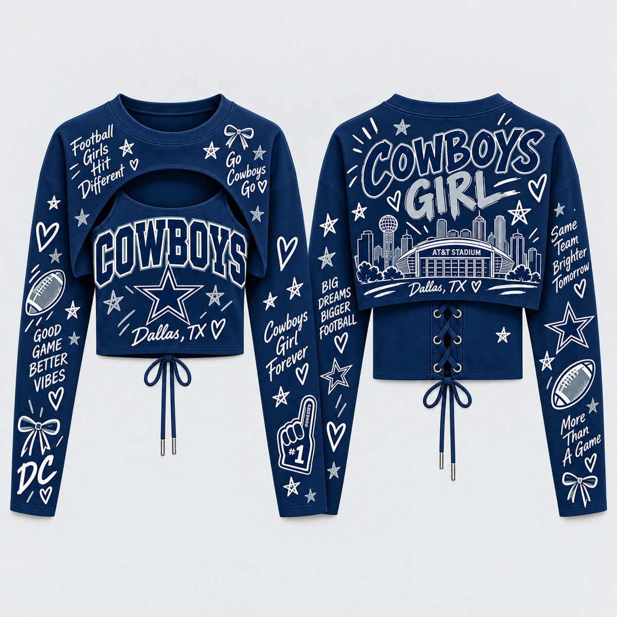 DAL "DC Girl" Shrug Cami - Printed