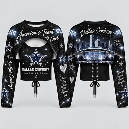 DAL "America's Team" Shrug Cami - Printed