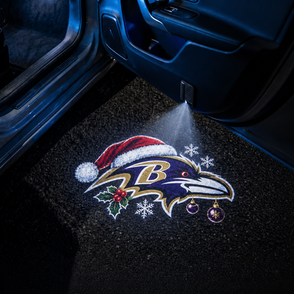 Football Car Door Projector Lights "Jingle Bell" Style