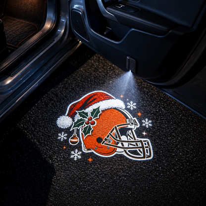 Football Car Door Projector Lights "Jingle Bell" Style