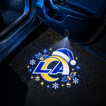 Football Car Door Projector Lights "Jingle Bell" Style