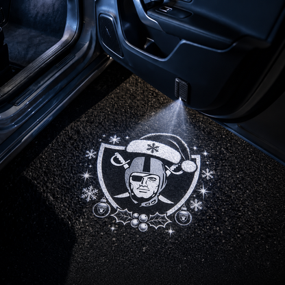 Football Car Door Projector Lights "Jingle Bell" Style