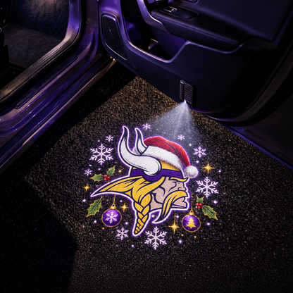 Football Car Door Projector Lights "Jingle Bell" Style