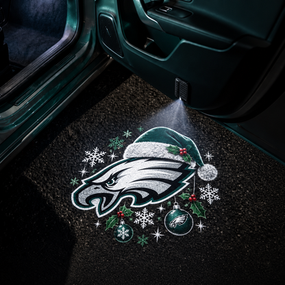 Football Car Door Projector Lights "Jingle Bell" Style