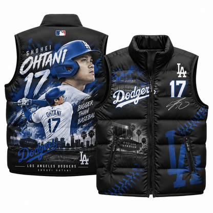 LAD #17 Ohtani Puffer Vest - Printed