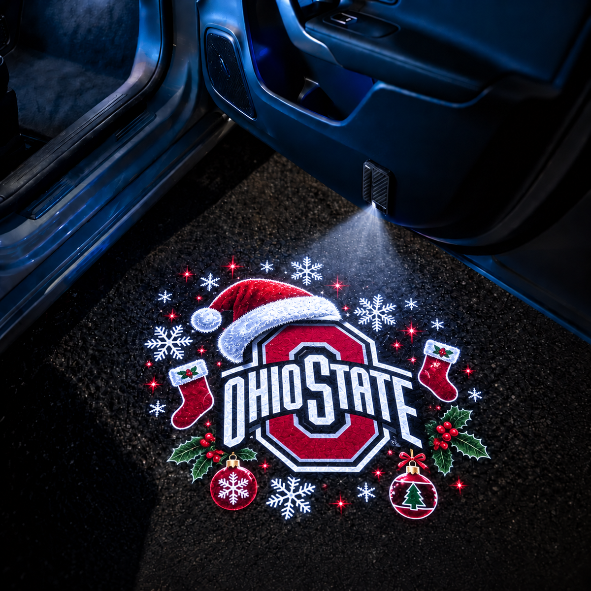 Christmas College Football Projector Lights