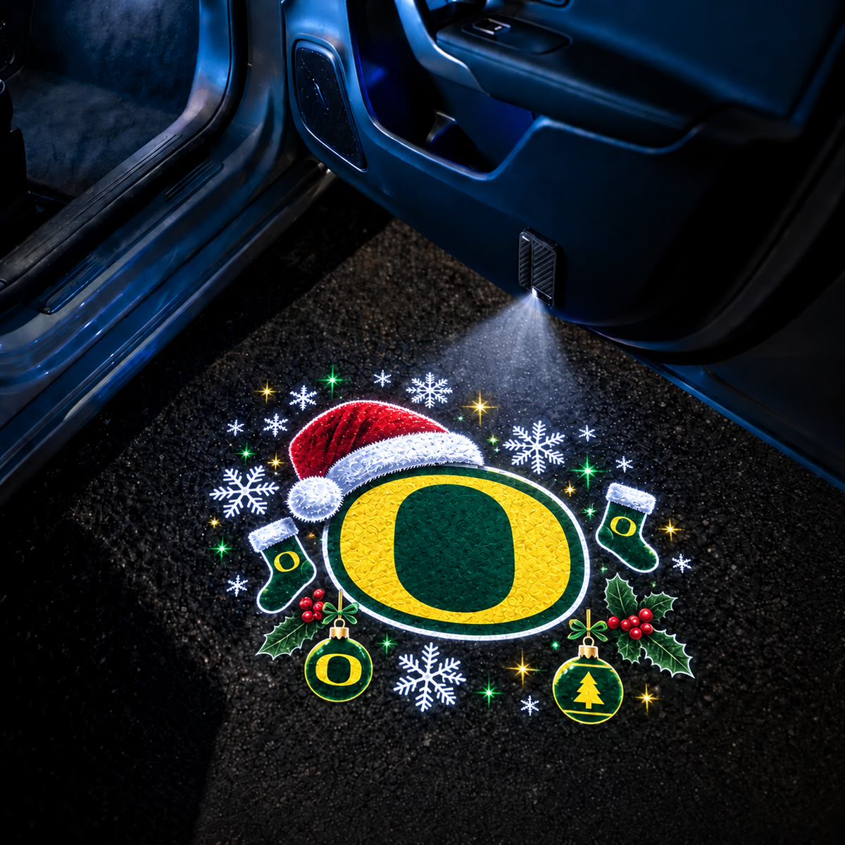 Christmas College Football Projector Lights