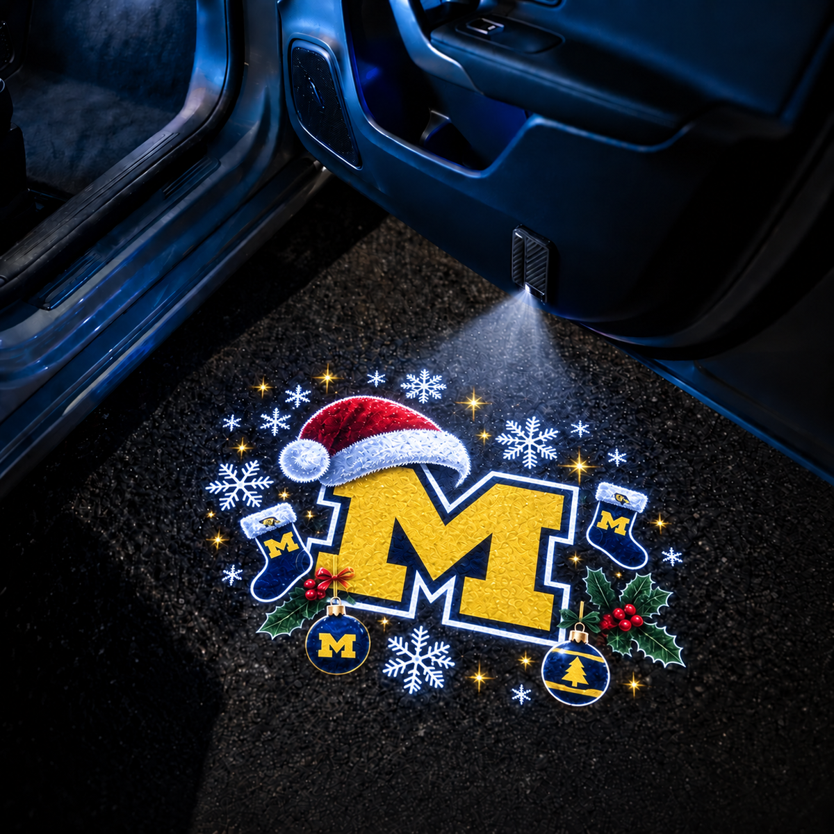 Christmas College Football Projector Lights