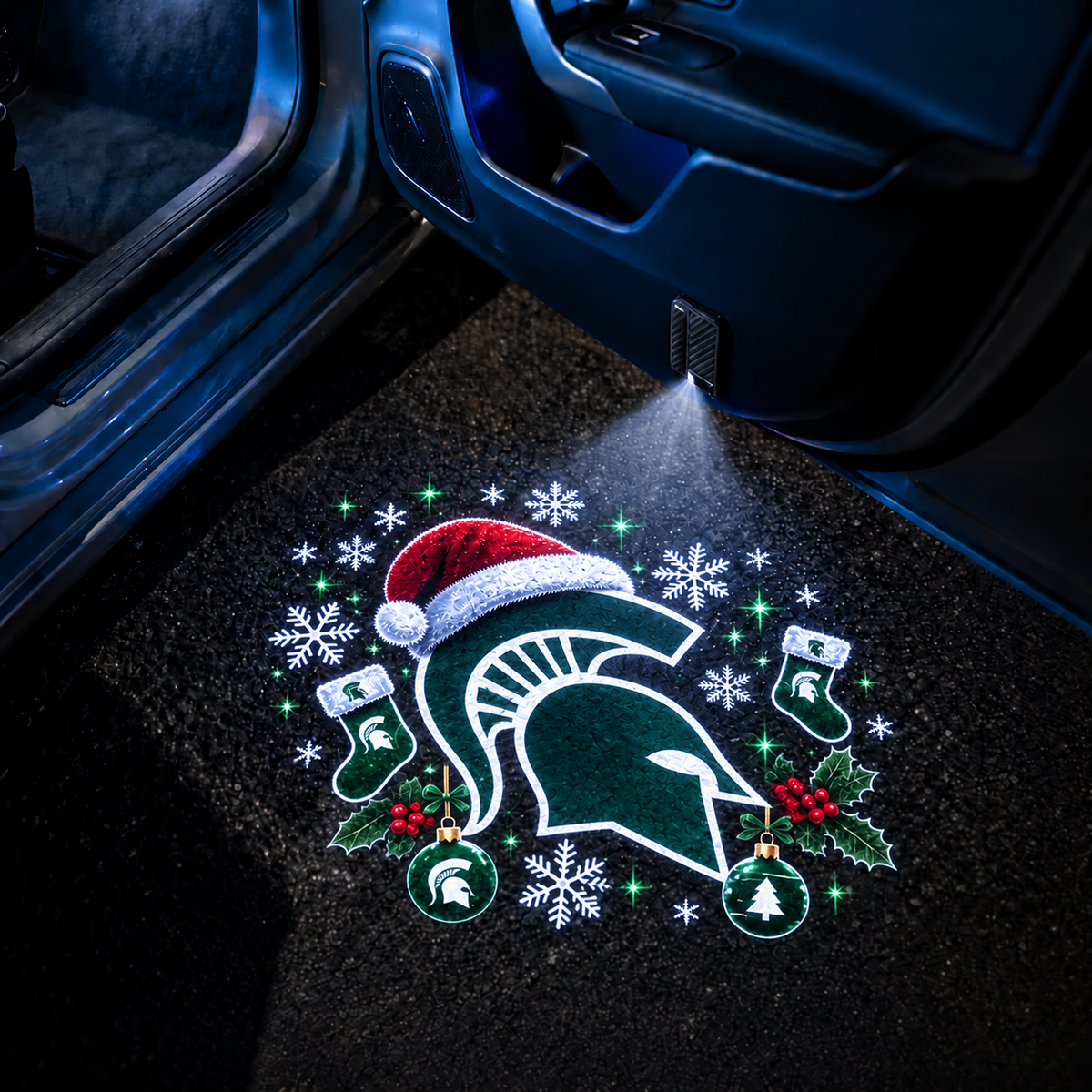 Christmas College Football Projector Lights