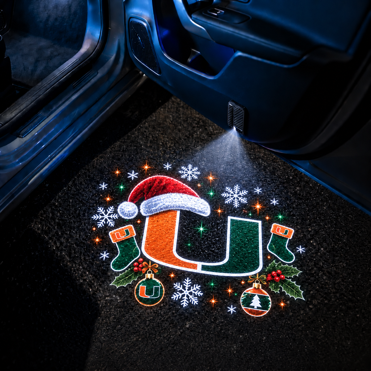 Christmas College Football Projector Lights