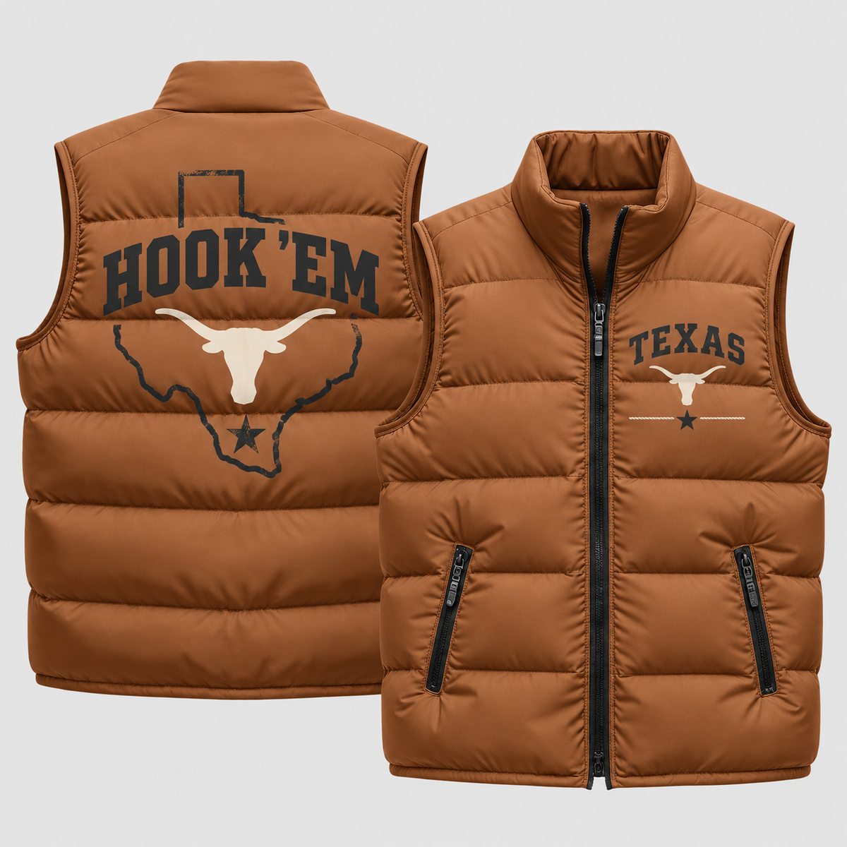 TEX 2026 Military Appreciation Puffer Vest - Printed