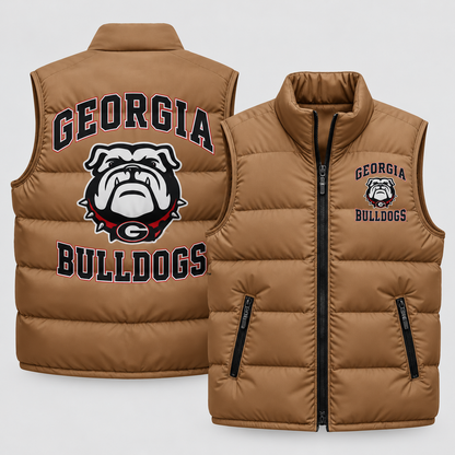 UGA 2026 Military Appreciation Puffer Vest - Printed