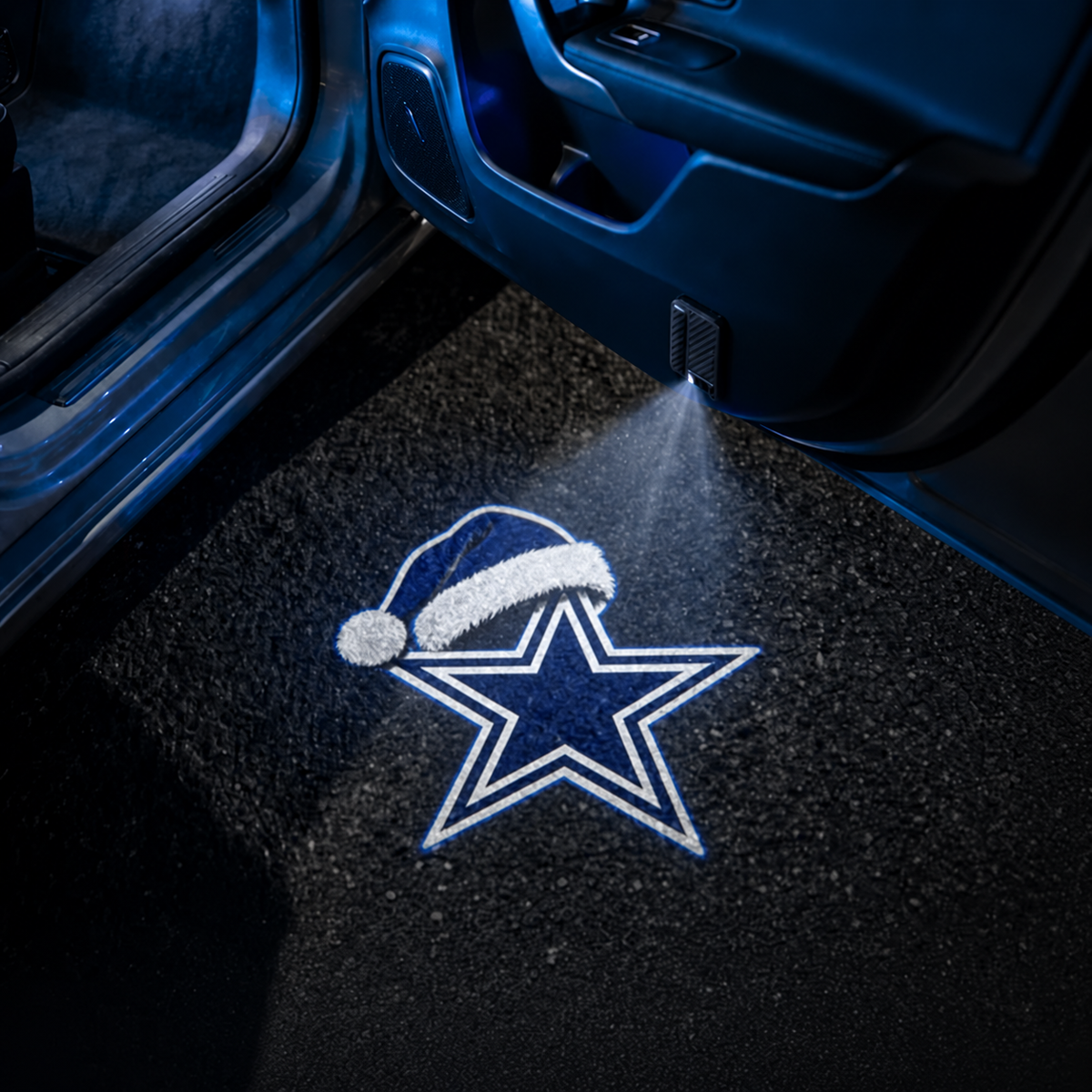 Christmas Football Car Door Projector Lights