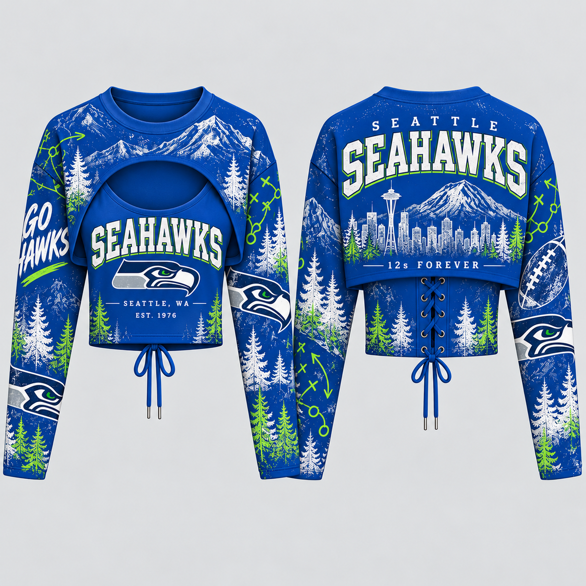 SEA Landscape Shrug Cami - Printed