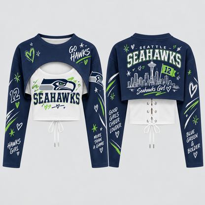 Seattle Seahawks Landscape Shrug Cami - Printed V2